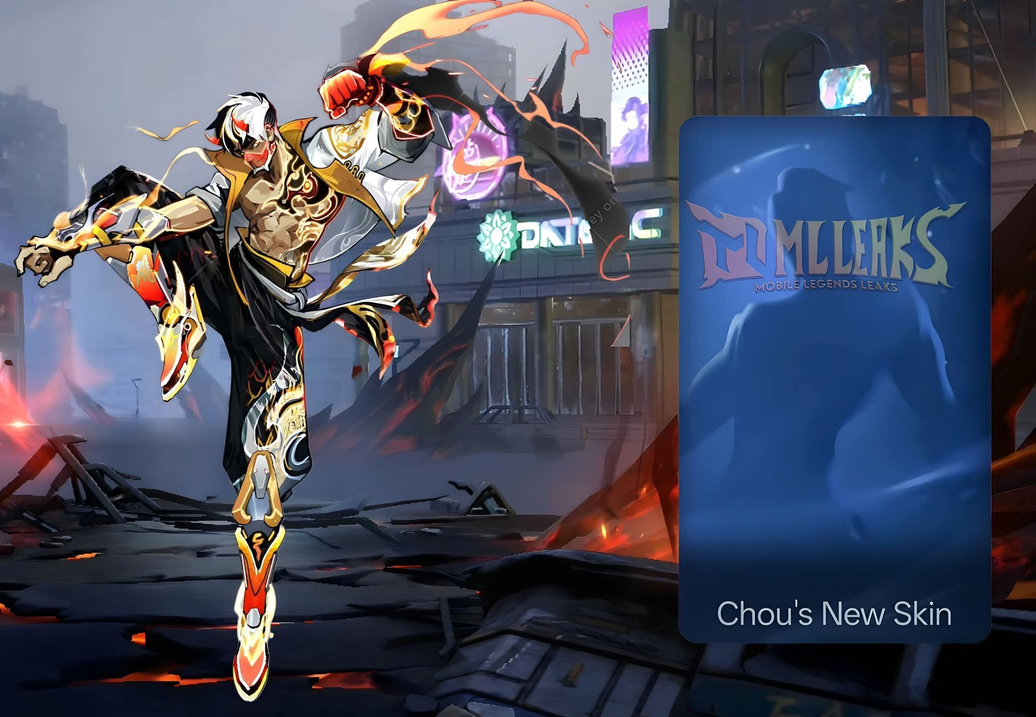 Chou New Skin Leak - MLBB 2025